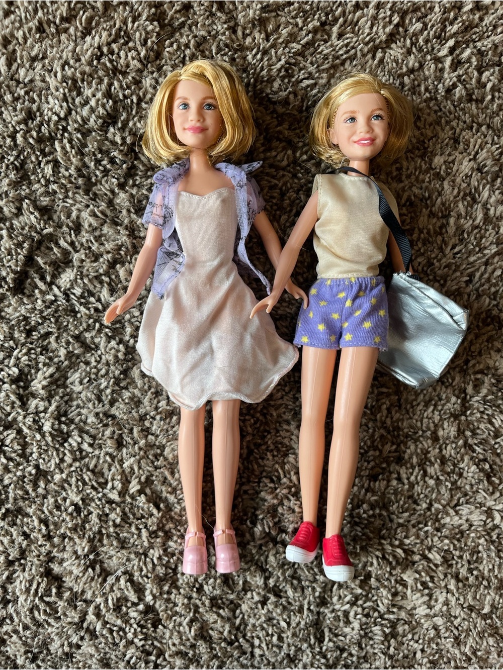 Vintage Mary Kate and Ashley doll set